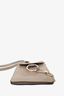 Chloe Taupe Leather/Suede Mini Faye Shoulder Bag