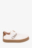 Chloe White 'Lauren' Sneaker With Strap Size 41