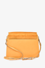 Chloe Yellow Leather/Suede Medium Faye Shoulder Bag
