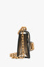 Christian Dior 2018 Metallic Leather Mini J'Adior Flap Crossbody Bag