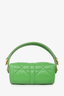 Christian Dior 2022 Green Caro Lipstick Bag with Chain