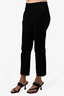 Christian Dior Black Cotton Twill Trousers Size 4