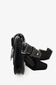 Christian Dior Black Leather Saddle Pouch Crossbody