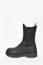 Christian Dior Black Leather 'Trial' Boots Size 36.5