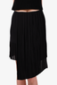 Christian Dior Black Silk Pleated Skirt Size 8
