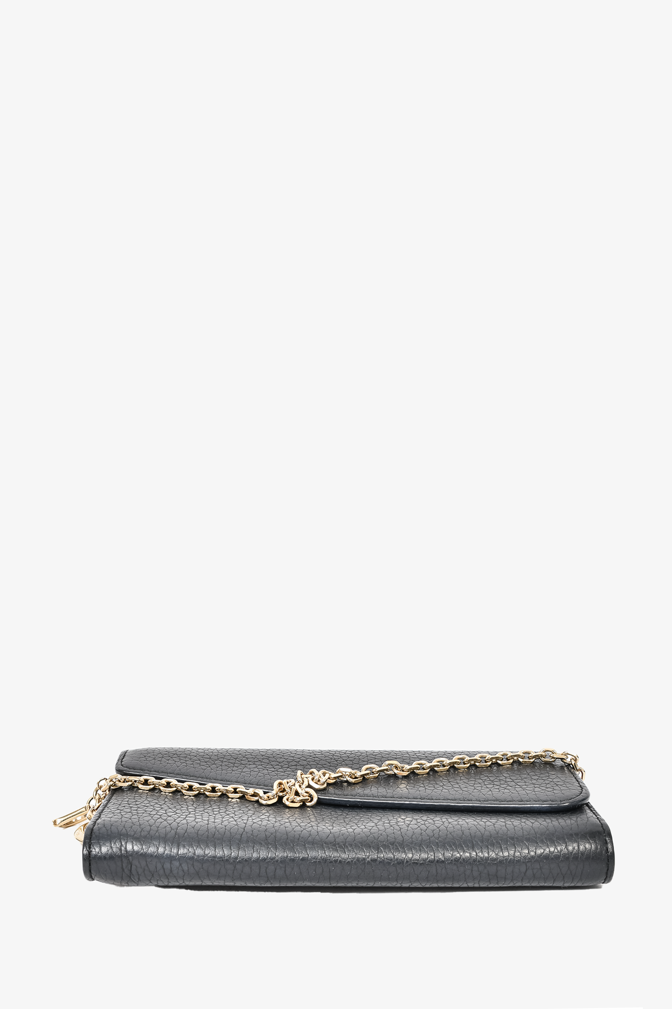 Christian Dior Black 'Diorissimo Rencontre' Wallet on Chain