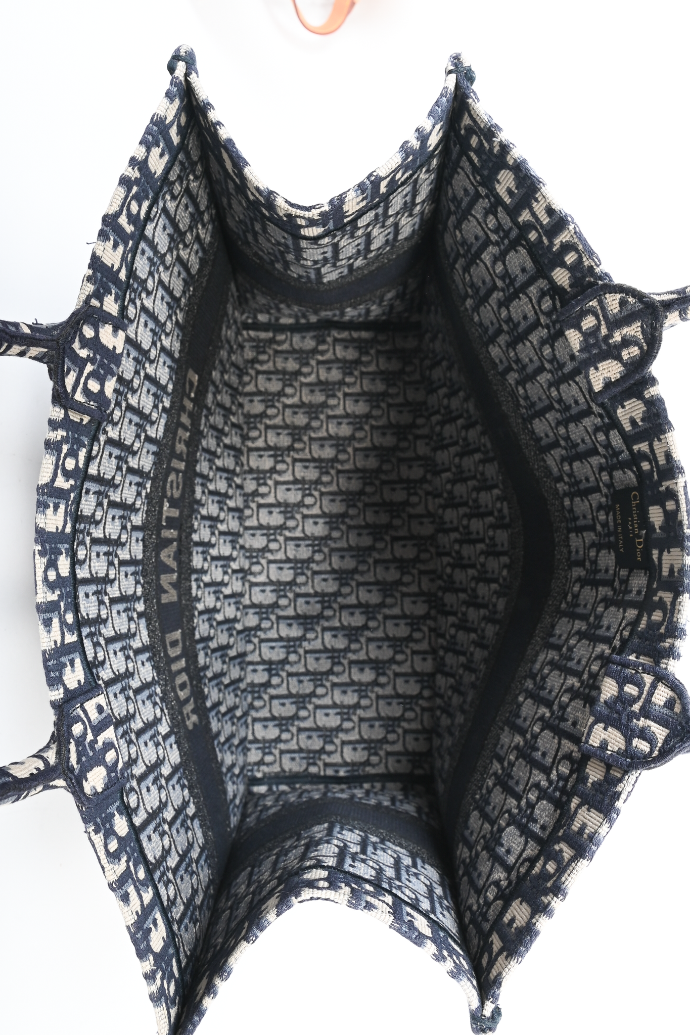 Dior oblique book sales tote