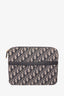 Christian Dior Blue Oblique Canvas Travel Kit Pouch