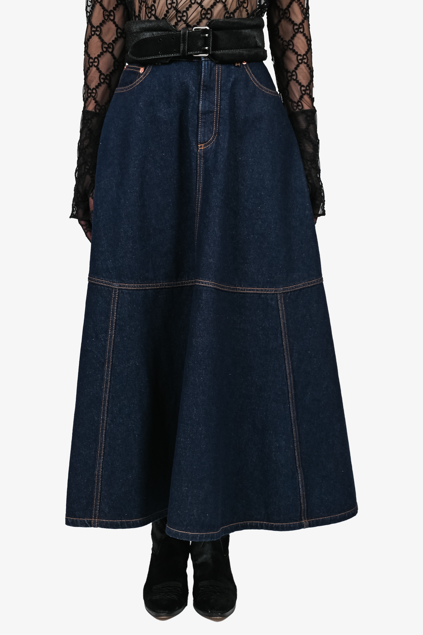 Dior maxi shop skirt