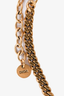 Christian Dior Gold Tone Crystal J'adior Chain Necklace