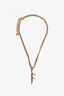 Christian Dior Gold Tone Crystal J'adior Chain Necklace