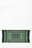 Christian Dior Green/Black Canvas Elephant Embroidered Large Book Tote
