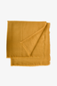Christian Dior Mustard Yellow Wool/Cashmere Blend 'Cannage' Scarf