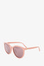 Christian Dior Pink Frame Wayfarer Gradient Sunglasses