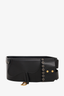 Christian Dior Runway Black Leather Corset Saddle Belt