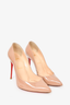 Christian Louboutin Beige Patent Leather So Kate Pumps Size 38.5