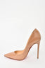 Christian Louboutin Beige Patent Leather So Kate Pumps Size 35.5