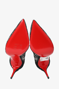 Louboutin black 2025 and red