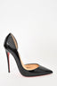 Christian Louboutin Black Patent 'Iriza' 120mm Heels