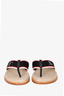Christian Louboutin Navy Espadrille Sandals Size 43