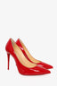 Christian Louboutin Red Patent So Kate Heels size 38