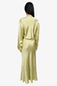 Christopher Esber Green Silk Cutout Dress Size 8