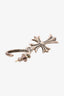 Chrome Hearts Silver Tiny Cross Earring