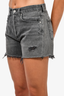 Citizens of Humanity Grey Denim 'Annabelle Long' Shorts Size 27