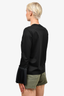 Comme de Garcons Black Pleated Top Size L