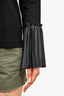Comme de Garcons Black Pleated Top Size L