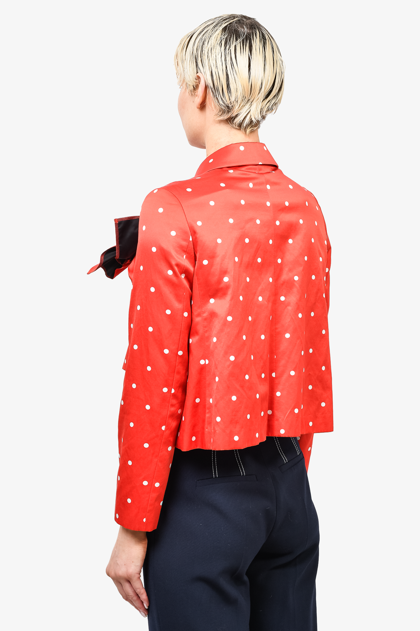 Comme des garcons polka dot shop jacket