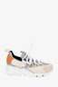 Pierre Hardy Grey/Orange Tri-Fabric Sneakers Size 39