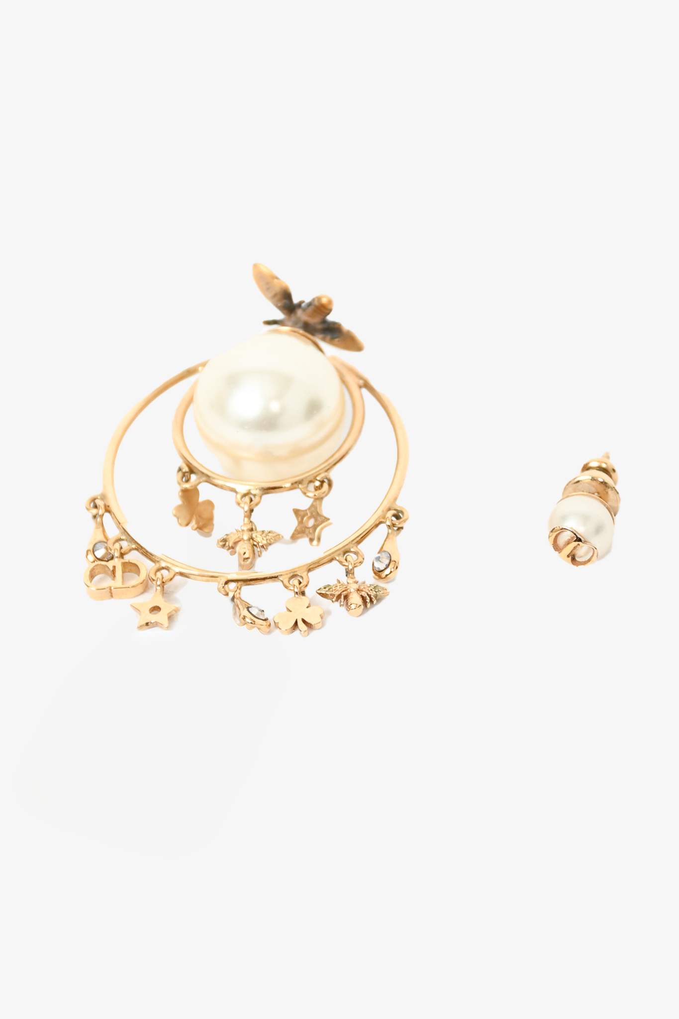 Dior sales earrings bee