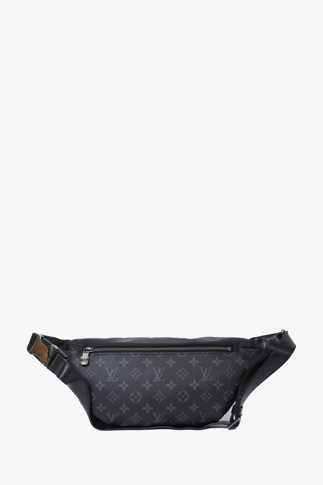 Louis Vuitton Black Leather Monogram Belt Bag Mine Yours