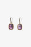 David Yurman 18K Yellow Gold/Sterling Silver Purple Amethyst 'Noblesse' Drop Earrings