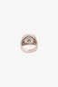David Yurman Silver/18K Gold Horse Ring Size 5
