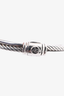 David Yurman Sterling Silver 'Crossover' Diamond Bracelet