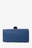 Delvaux Blue Leather Micro Brillant Bag Charm