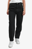 Denim Forum Black High-Rise Tapered Jeans Size 30