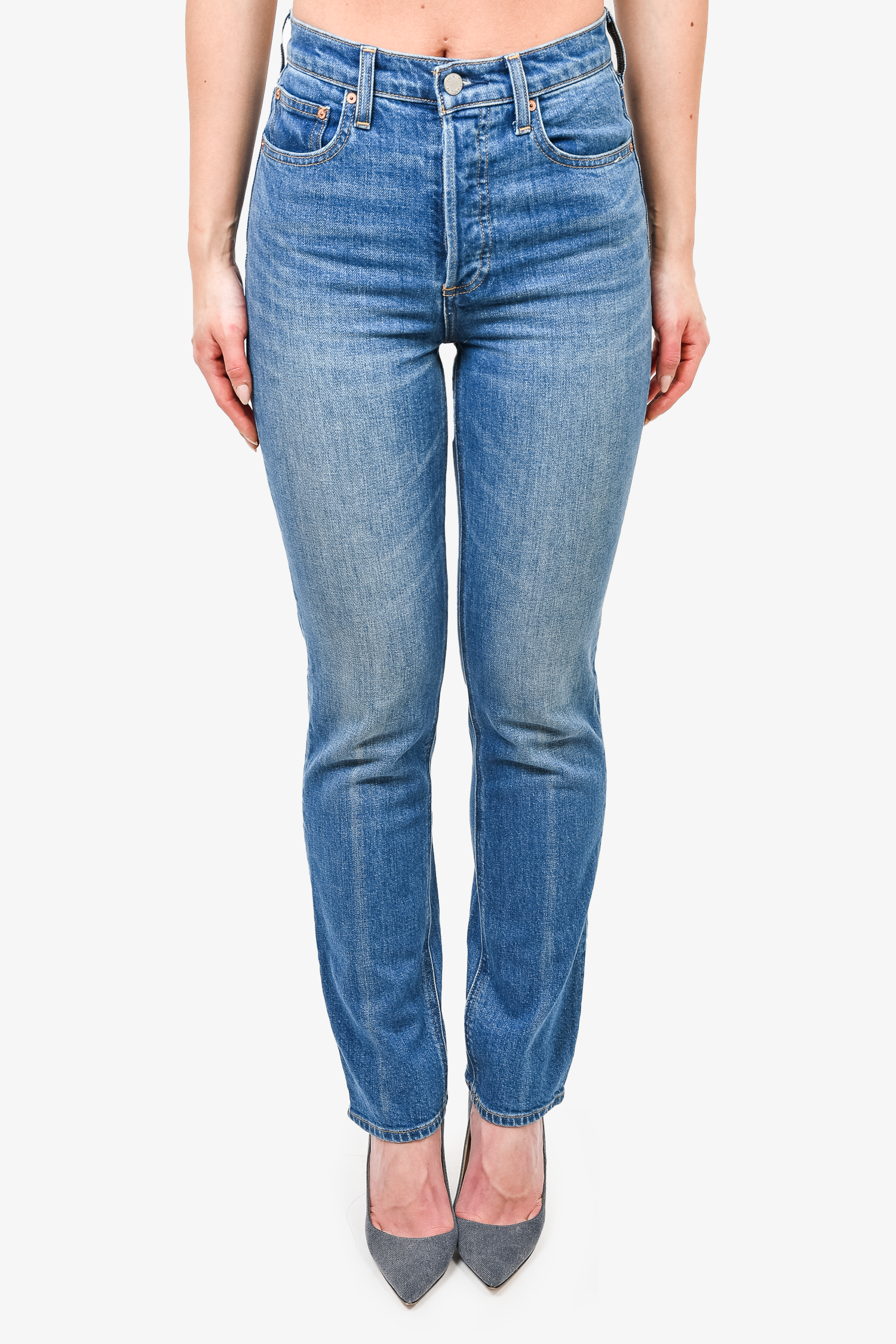 Denim Forum Medium Wash Arlo Tall Jeans Size 25 Mine Yours