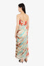 Diane von Furstenberg Multicolour Silk Printed Midi Dress Size 4