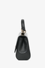 Dolce & Gabanna Black Leather Small Sicily Top Handle with Strap