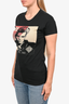 Dolce & Gabbana Black Cotton Billy Idol Printed T-Shirt Size 36