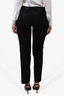 Dolce & Gabbana Black Textured Wool/Silk Trousers Size 44 (As Is)