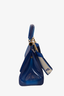 Dolce & Gabbana Blue PVC Large Miss Sicily Top Handle with Strap