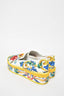 Dolce & Gabbana Multicolour Canvas Floral Printed Espadrilles Size 40