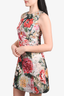 Dolce & Gabbana Multicolour Floral Sleeveless Dress Size 36