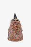 Dolce & Gabbana Multicolour Straw Woven Basket Bag w/ Leather Handles