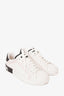 Dolce & Gabbana White Leather 'Portofino' Sneaker Size 8
