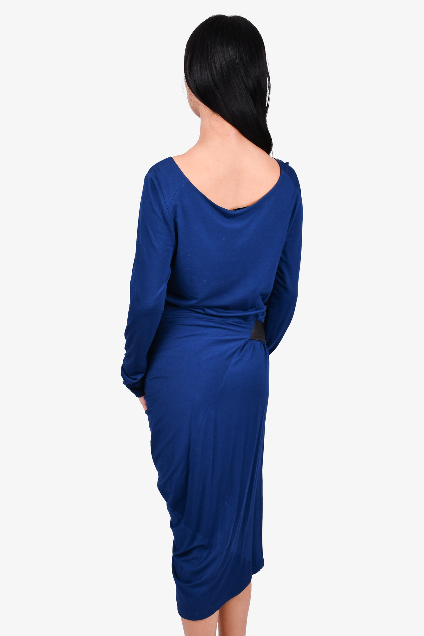 Donna karan blue sales dress